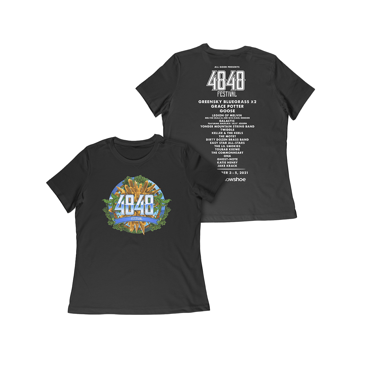 4848 2021 Event Ladies Tee – Merch Shops by Press Press Merch