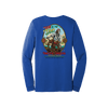 Dark Star's Jam In The Sand 2023 Long Sleeve Shirt Back Pirate Skeleton Steering their ship Graphic