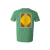 Dark Star Orchestra Spring Tour 2022 T-Shirt with tour dates on the back - Green