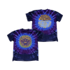 Dark Star Orchestra Winter Tour West 2023 Tie Dye T-shirt Front and Back