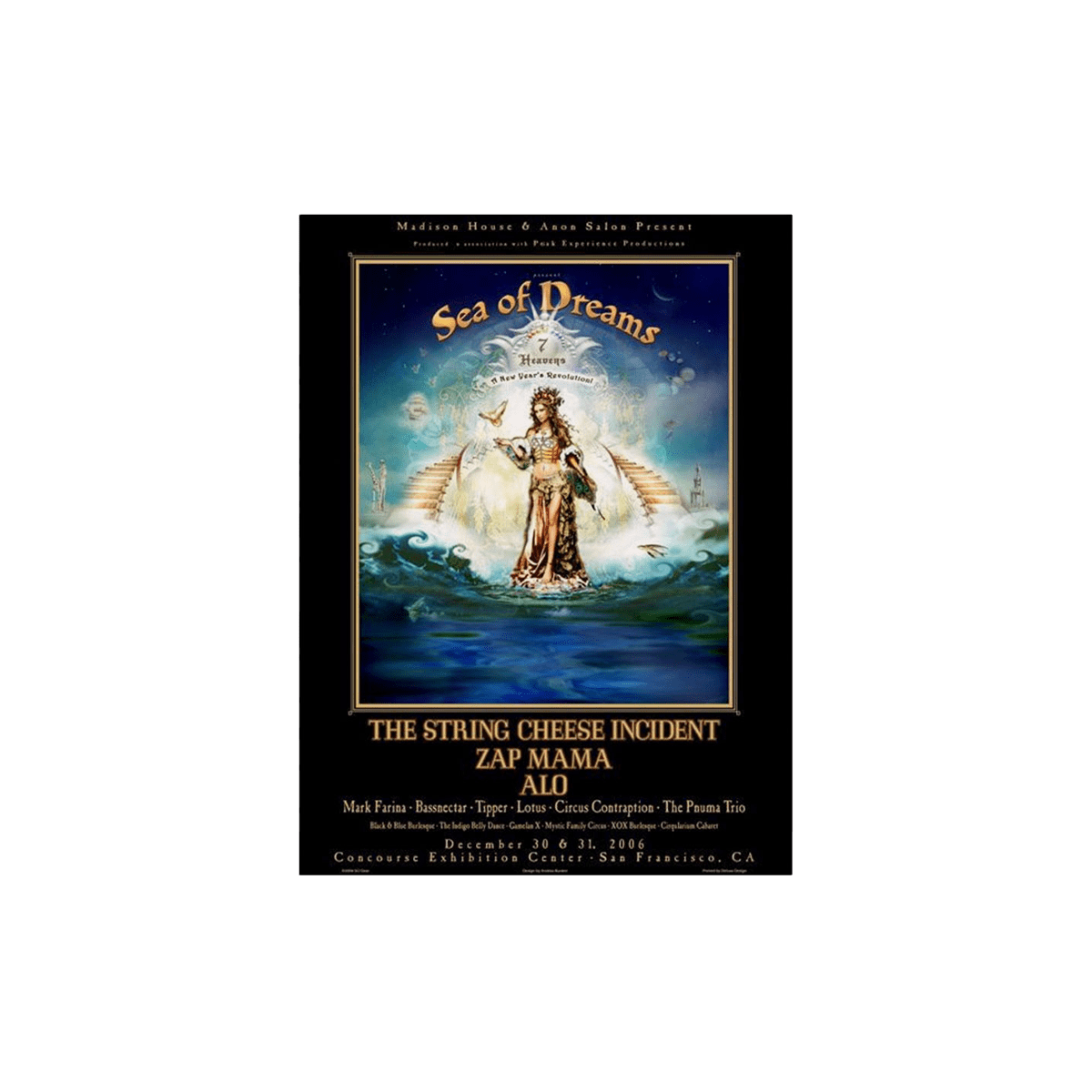 SCI 2006 NYE Sea of Dreams Poster – Merch Shops by Press