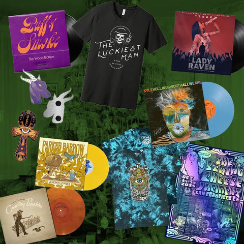 The Merch Shops™ Holiday Gift Guide 2025: Merch from The Wood Brothers, The String Cheese Incident, and More!