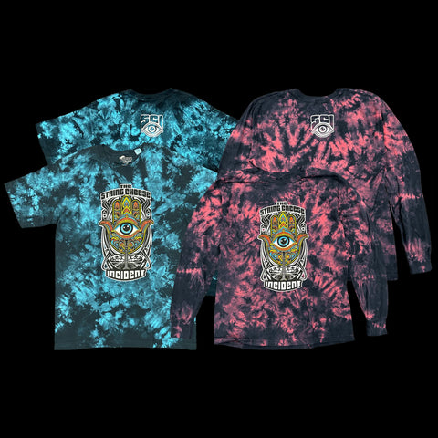 New Hand Tie Dyed Shirts from The String Cheese Incident