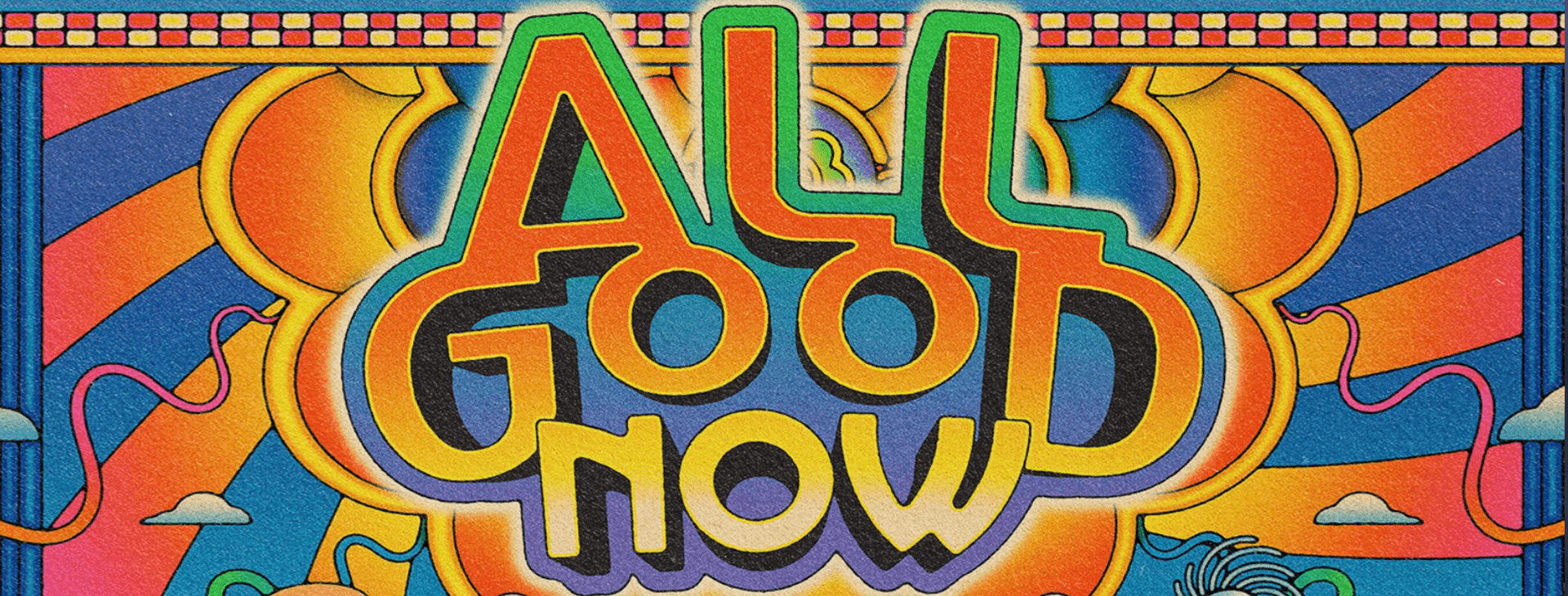 Logo graphic for All Good Now Festival Official Merch Store