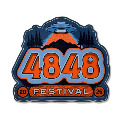 4848 '26 UFO Logo Sticker