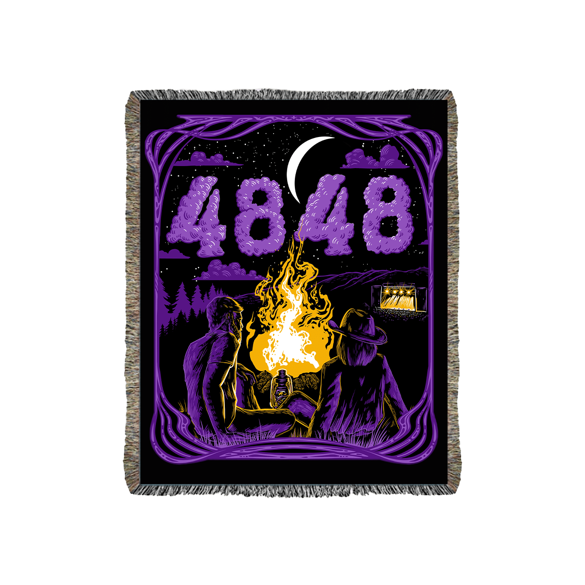 4848 Fire Design Woven Blanket – Merch Shops by Press Press Merch
