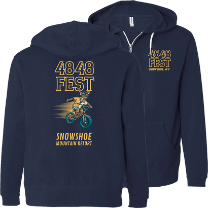 4848 '25 Deer Zip Hoodie
