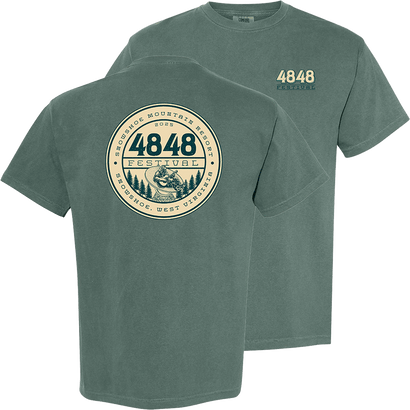 4848 '25 Circle Squatch Logo Tee