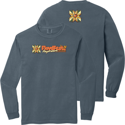 FloydFest '26 Daydream Long Sleeve Tee - Denim Blue