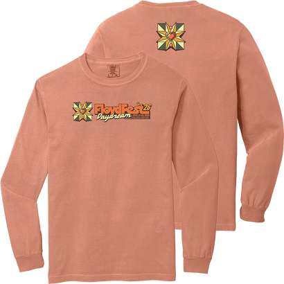 FloydFest '26 Daydream Long Sleeve Tee - Terracotta