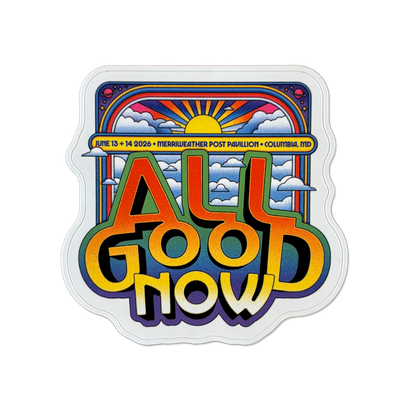 All Good Now '26 Logo Sticker