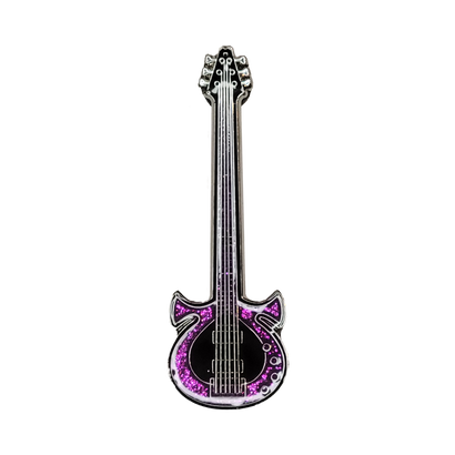 Oteil Purple Bass Enamel Pin