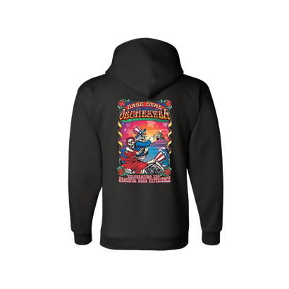 Dark Star Orchestra Chopper Graphic Black Pullover Hoodie - Back