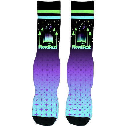 FloydFest '25 Aurora Custom Socks