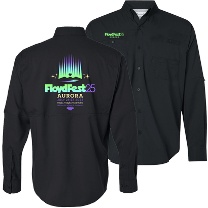 FloydFest '25 Aurora Fishing Sportsman Shirt