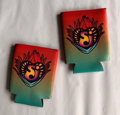Peacock Koozie