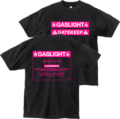 INJI Gaslight Tee - Black