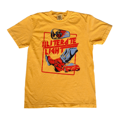 Boot Tee - Yellow