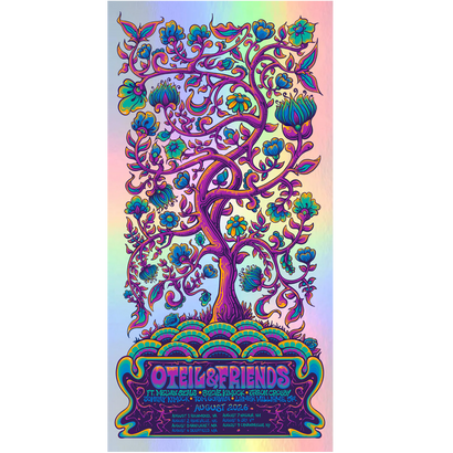 2026 August Oteil Tour Poster, Foil