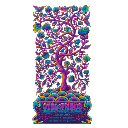 August 2026 Oteil Burbridge Tour Poster