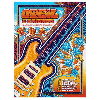 2025 Oteil & Friends Fall Poster, Standard Paper SIGNED