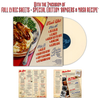Hold the mash vinyl jacket back, and liner lyrics notes and special recipe by Parker Barrow