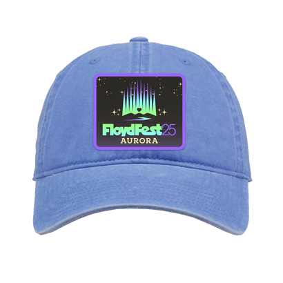 FloydFest '25 Aurora Dad Hat w. Patch