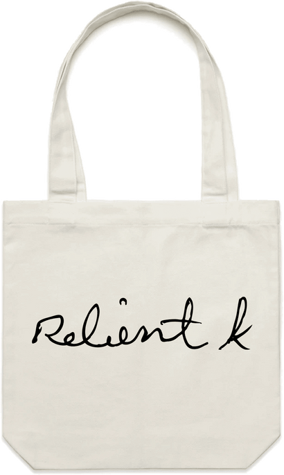 RK Text Tote - Tan