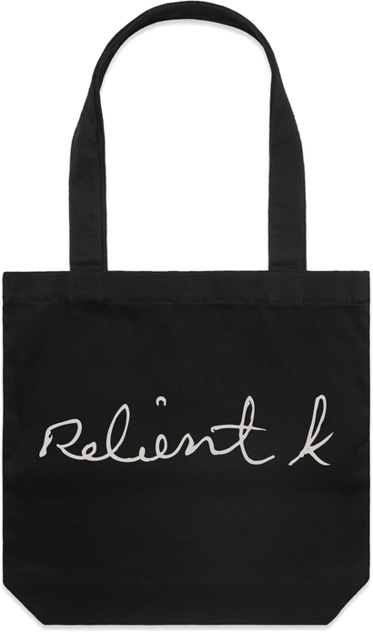 RK Text Tote - Black