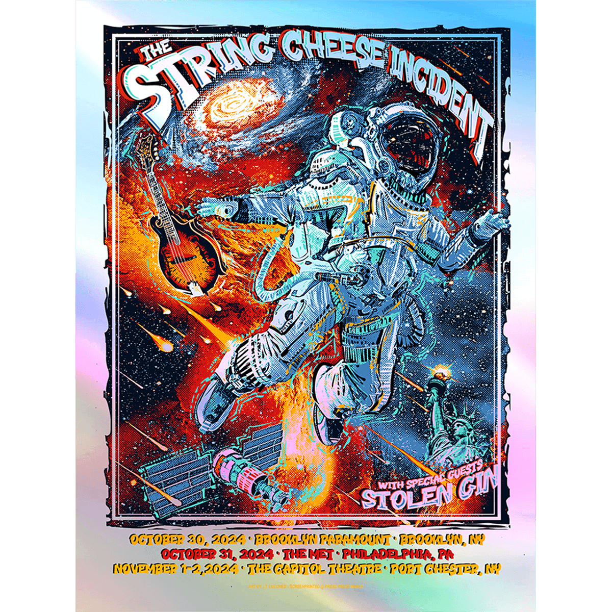 The String Cheese Incident ポスター 限定750枚 The String Cheese Incident - CO Run 2023 — Conscious Alliance