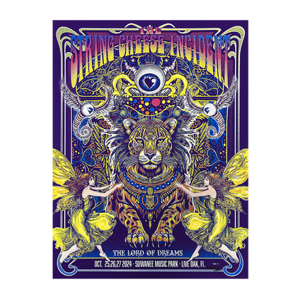 Paul Dempsey String Cheese Incident - Lord of Dreams Poster // Signed