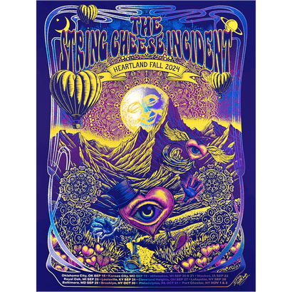 Paul Dempsey String Cheese Incident - Heartland Foil Poster // Signed