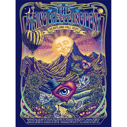 Paul Dempsey String Cheese Incident - Heartland Poster // Signed **PRE-ORDER**