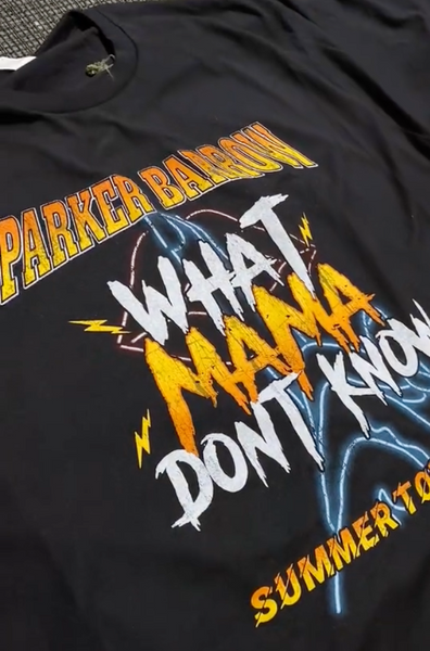 Parker Barrow What Mama Dont Know Summer Tour T-Shirt