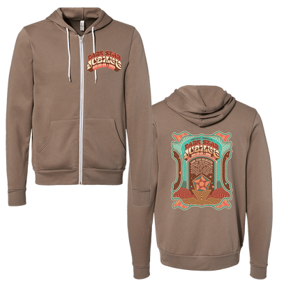 DSO Jubilee '26 Vintage Brown Zip Hoodie