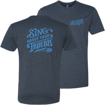 Sing About Your Trouble Tee - Midnight Navy