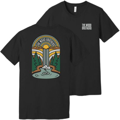 Waterfall Tee - Black