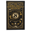 Black tarot card box with gold celestial design and The String Cheese Incident logo in bold stylized font on the cover