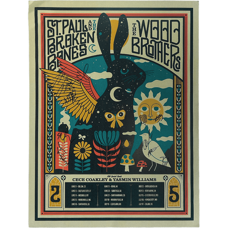 TWB 2025 w/ St. Paul & The Broken Bones Poster - Signed – Merch