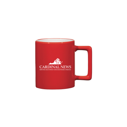 Cardinal News Ceramic Coffee Mug, Red