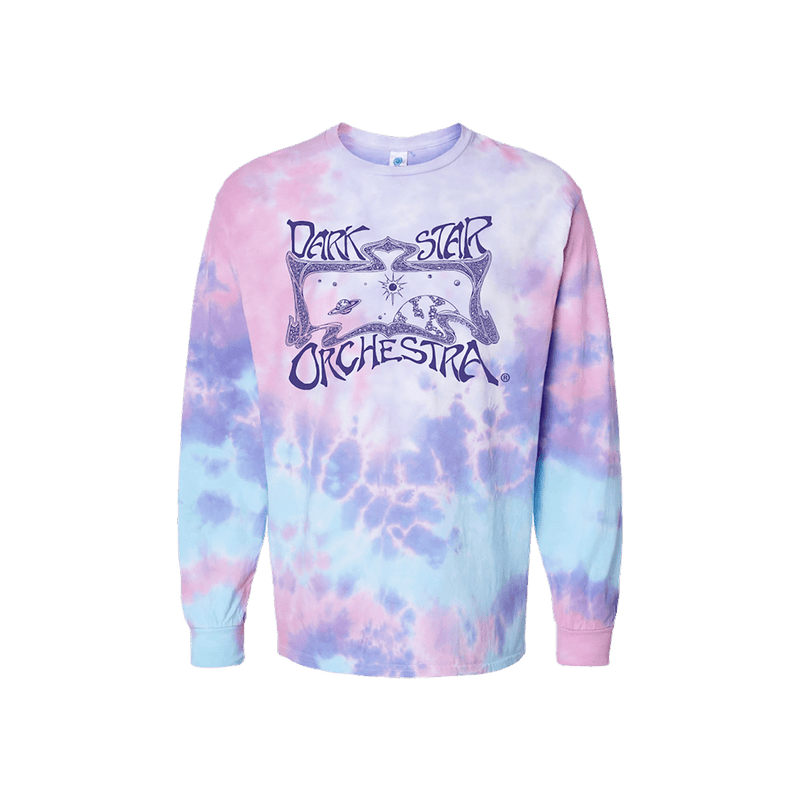 Dark Star Orchestra Stardust Cotton Candy Tie Dye Long Sleeve