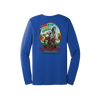 Dark Star's Jam In The Sand 2023 Long Sleeve Shirt Back Pirate Skeleton Steering their ship Graphic