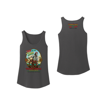 Dark Star's Jam in the Sand Jamaica Ladies' Tank Top with Pirate Graphic