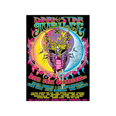 Dark Star Orchestra 2023 Jubilee Poster Regular Edition