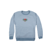 Dark Star Orchestra's Summer Tour 2021 crewneck sweatshirt in blue featuring the flying heard logo  graphic - front