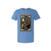 Dark Star Orchestra Summer Tour 2022 T-Shirt in Blue featuring a colorful Gypsy Caboose graphic