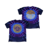 Dark Star Orchestra Winter Tour West 2023 Tie Dye T-shirt Front and Back