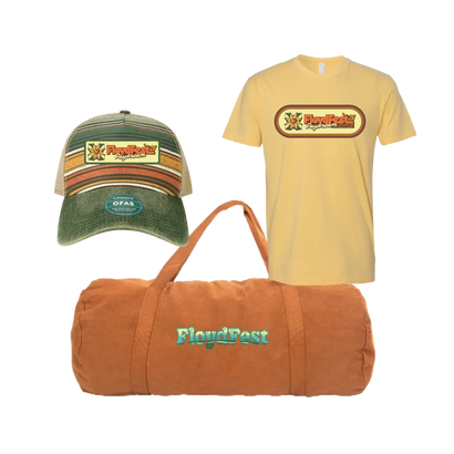 FloydFest 2026 Ginger Duffel, Hat & T-Shirt Combo