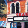 The Grandin Theatre Poster Detail of the Marquee