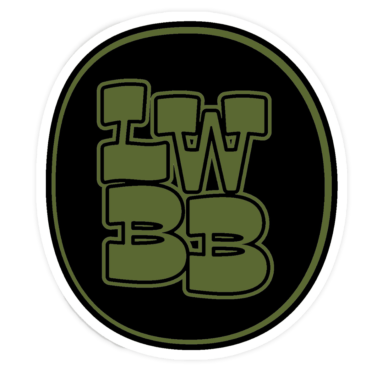 LWBB Badge Sticker – Merch Shops by Press Press Merch
